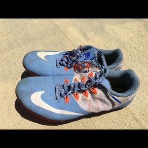 Nike women’s spike track shoes used